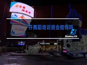 开舞蹈培训班会赔钱吗