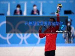 开舞蹈室需要哪些条件