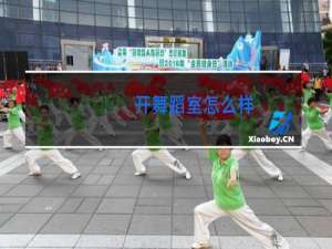 开舞蹈室怎么样