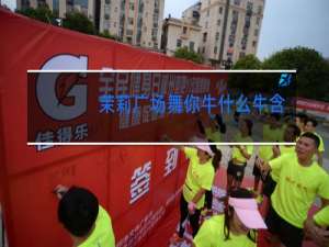 茉莉广场舞你牛什么牛含背面分解教学