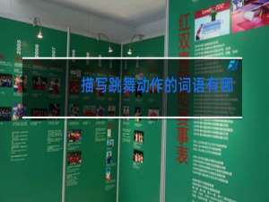 描写跳舞动作的词语有哪些