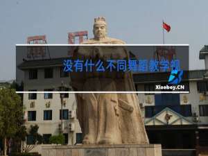 没有什么不同舞蹈教学视频