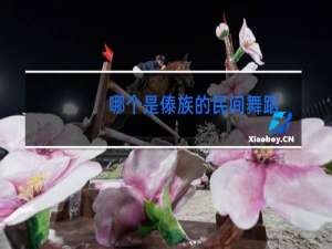 哪个是傣族的民间舞蹈