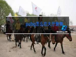 pubg怎么在大厅跳舞