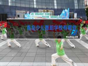 青岛少儿舞蹈学校有哪些