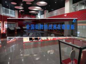 全国街舞挑战赛在哪里看