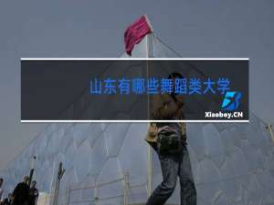 山东有哪些舞蹈类大学