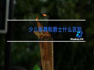 少儿街舞和爵士什么区别