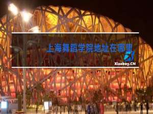 上海舞蹈学院地址在哪里