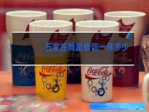 石家庄舞蹈培训一月多少钱