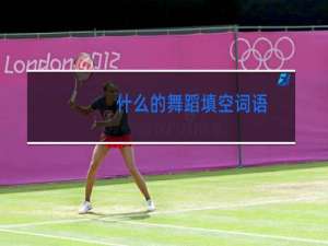 什么的舞蹈填空词语