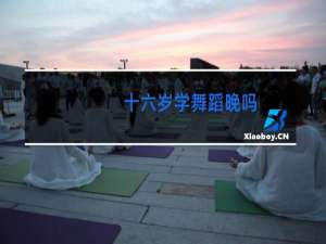 十六岁学舞蹈晚吗