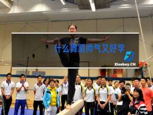 什么舞蹈帅气又好学