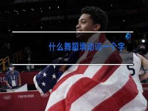 什么舞蹈填动词一个字