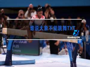 谁说大象不能跳舞TXT下载小说