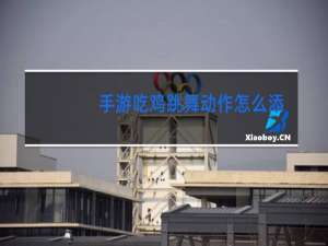 手游吃鸡跳舞动作怎么添加