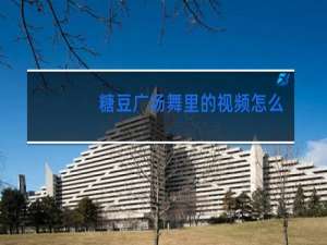 糖豆广场舞里的视频怎么在电脑上下载