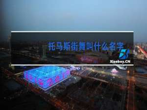 托马斯街舞叫什么名字