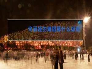 佟丽娅的舞蹈算什么级别