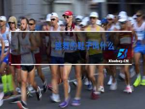 跳舞的鞋子叫什么