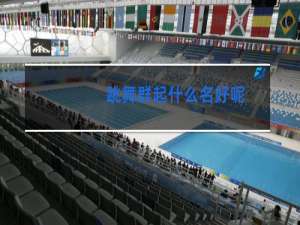 跳舞群起什么名好呢