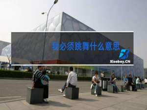 我必须跳舞什么意思