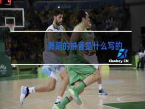 舞蹈的拼音是什么写的