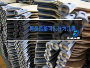 舞蹈风格可以分为几类