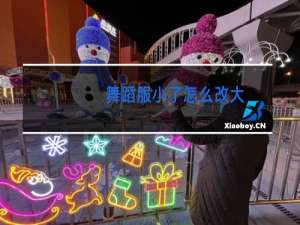 舞蹈服小了怎么改大