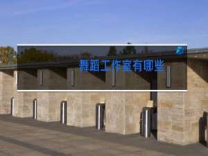 舞蹈工作室有哪些