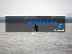 舞蹈好看怎么形容