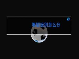 舞蹈级别怎么分