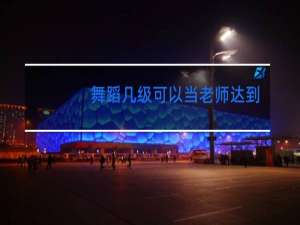 舞蹈几级可以当老师达到什么级别可以授课