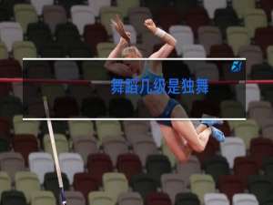 舞蹈几级是独舞