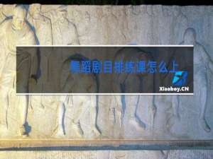 舞蹈剧目排练课怎么上