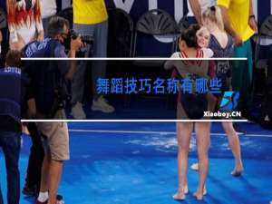 舞蹈技巧名称有哪些