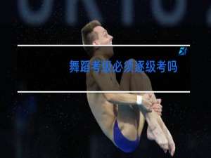 舞蹈考级必须逐级考吗