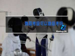 舞蹈考级可以跳级考吗