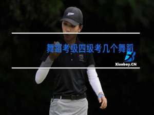 舞蹈考级四级考几个舞蹈
