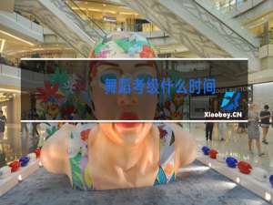 舞蹈考级什么时间