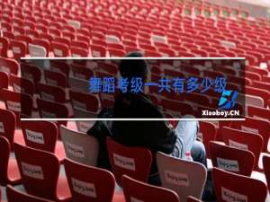 舞蹈考级一共有多少级