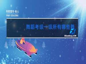 舞蹈考级一级所有哪些舞蹈