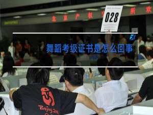 舞蹈考级证书是怎么回事