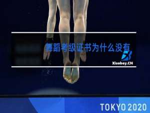 舞蹈考级证书为什么没有钢印