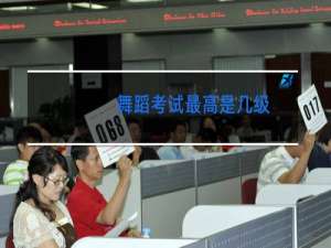 舞蹈考试最高是几级