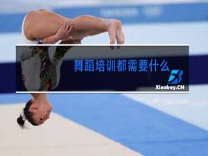舞蹈培训都需要什么