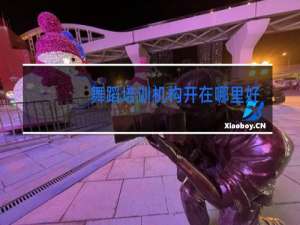 舞蹈培训机构开在哪里好