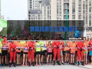 舞蹈视频怎么添加音乐