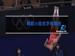 舞蹈小组名字有哪些
