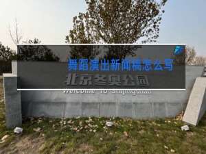 舞蹈演出新闻稿怎么写